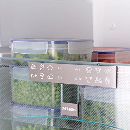 Miele Refrigeration - Variable use of the freezer compartment 