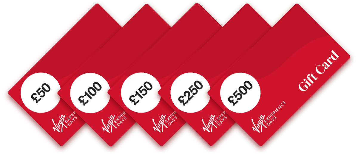 Virgin experiences Days Gift Cards