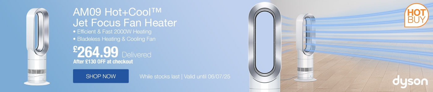 Dyson AM09 Hot+Cool™ Jet Focus Fan Heater