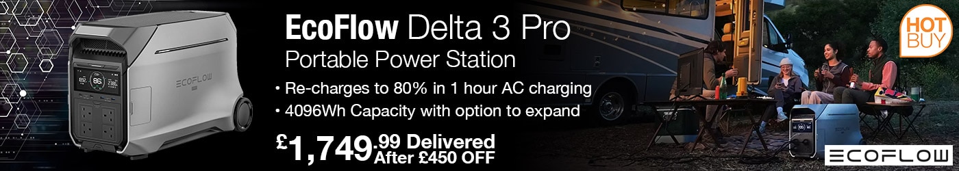 EcoFlow Delta 3 Pro Portable Power Station