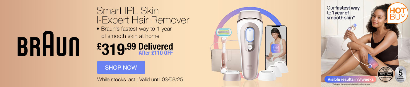 Braun Smart IPL Skin I-Expert Hair Remover