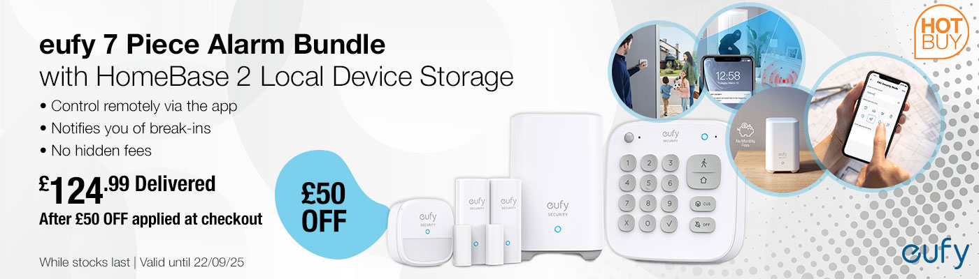 eufy 7 Piece Alarm Bundle