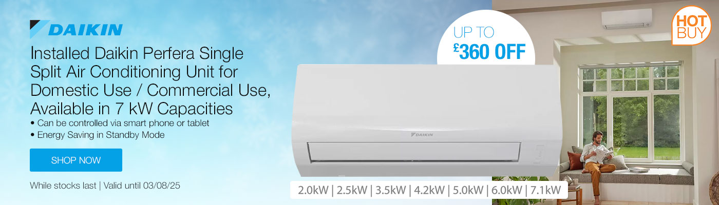 Daikin Perfera Single Split Air Conditioning Unit