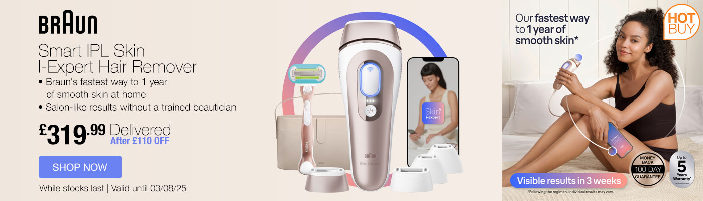 Braun Smart IPL Skin I-Expert Hair Remover
