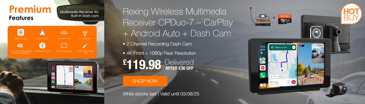 Rexing Wireless Multimedia Receiver CPDuo-7