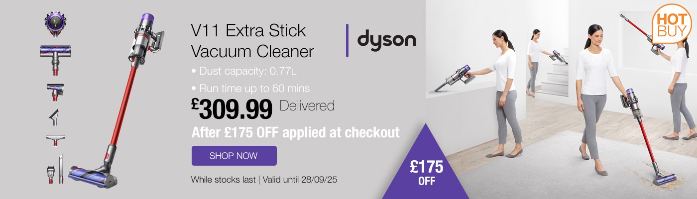 Dyson V11 Extra Stick Vacuum Cleaner
