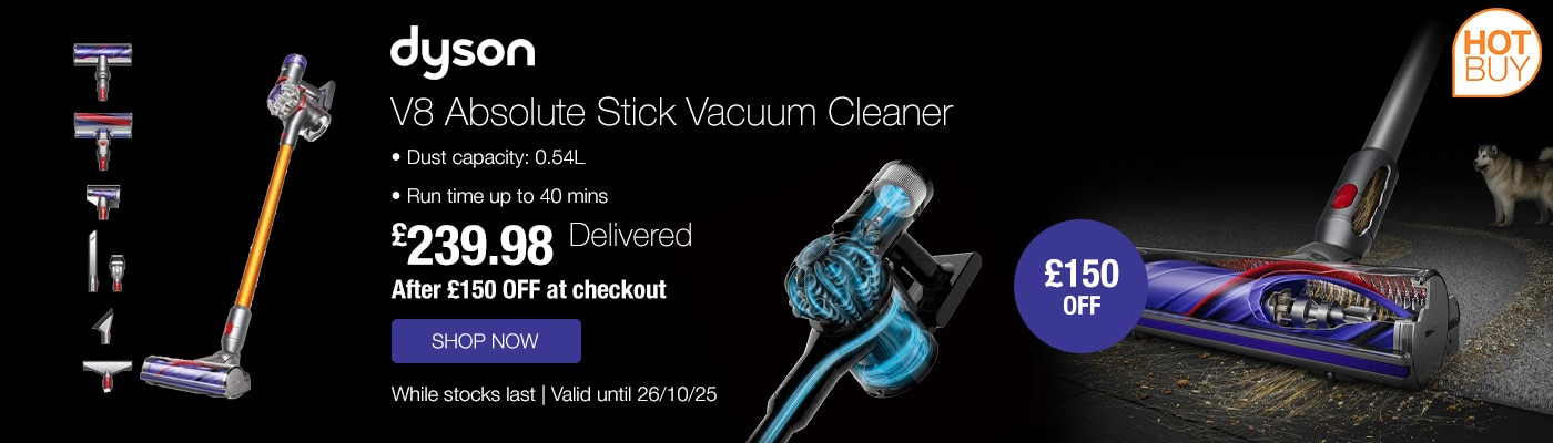 Dyson V8 Absolute Stick Vacuum Cleaner