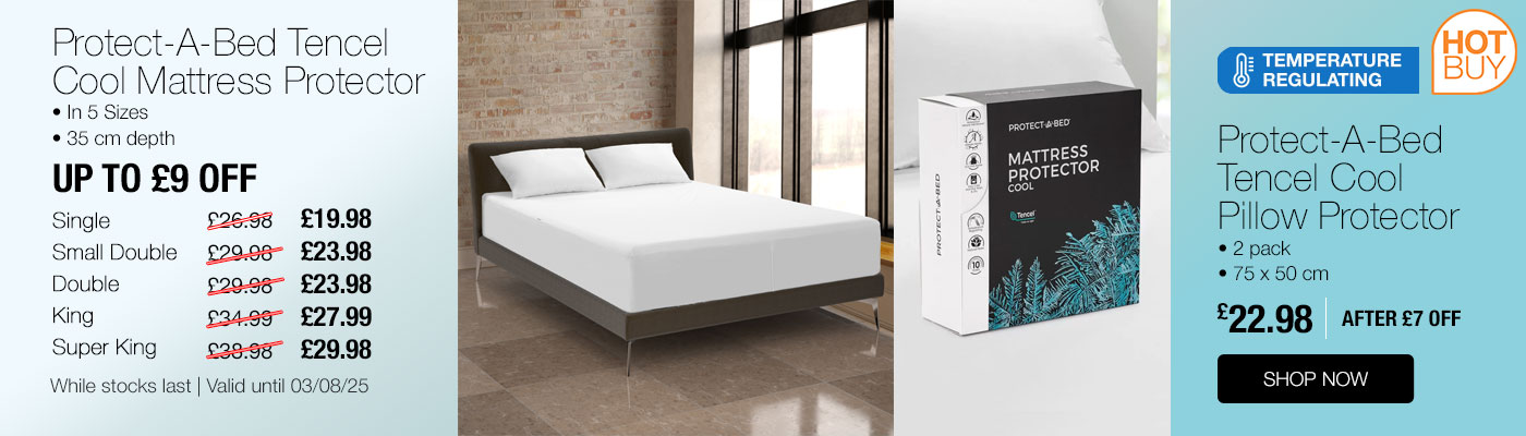 Protect-A-Bed Tencel Cool Mattress Protector in 5 Sizes