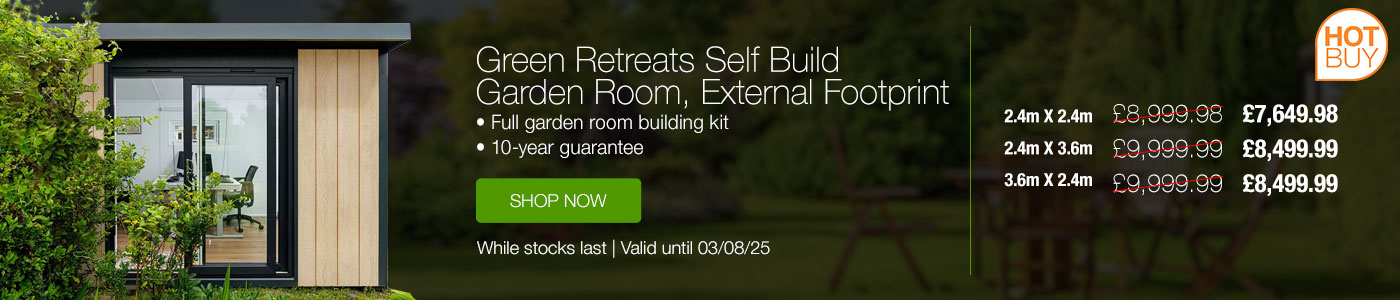 Green Retreats Self Build Garden Room