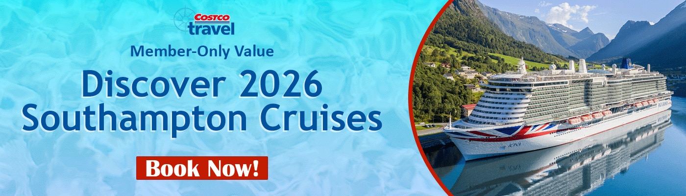 Discover 2026 Southampton Cruises
