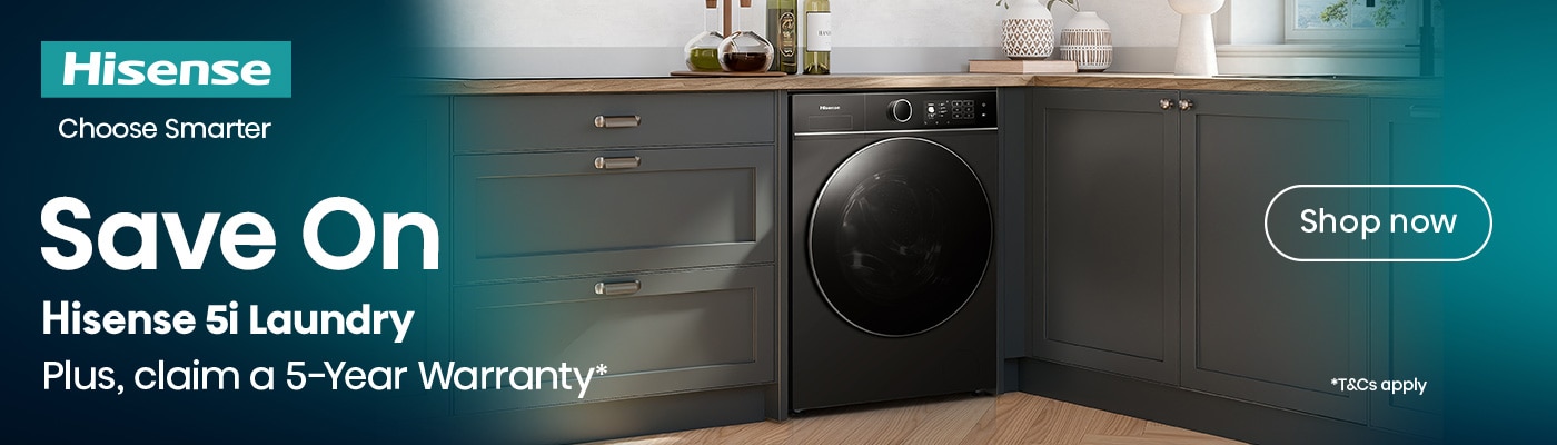 Save on Hisense Laundry