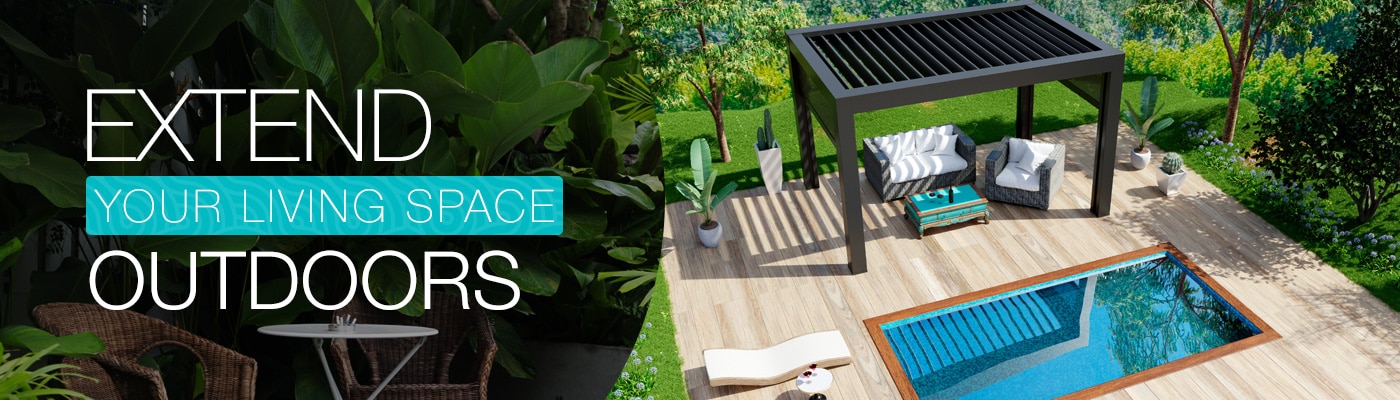 Extended your living space outdoors