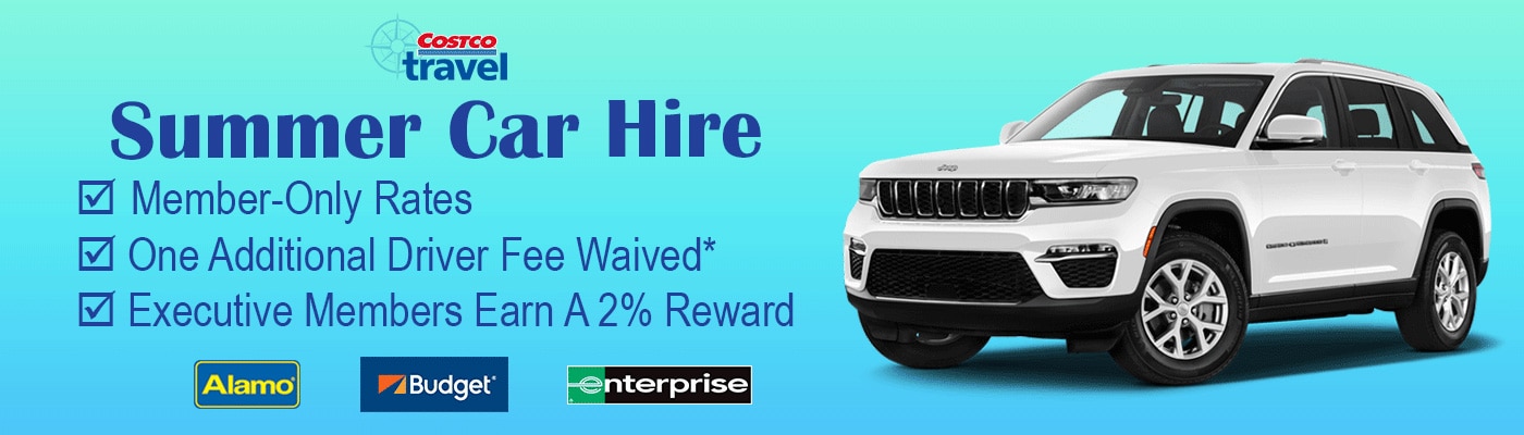Costco Travel Summer Car Hire
