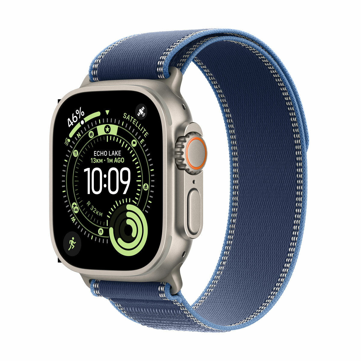 Buy Apple Watch Ultra 3 GPS + Cellular, 49mm Titanium Case with Bright Blue Trail Loop at costco.co.uk