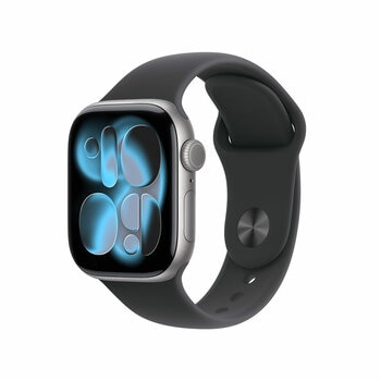 Apple Watch Series 11 GPS + Cellular, 42mm Aluminium Case with Sport Band - S/M
