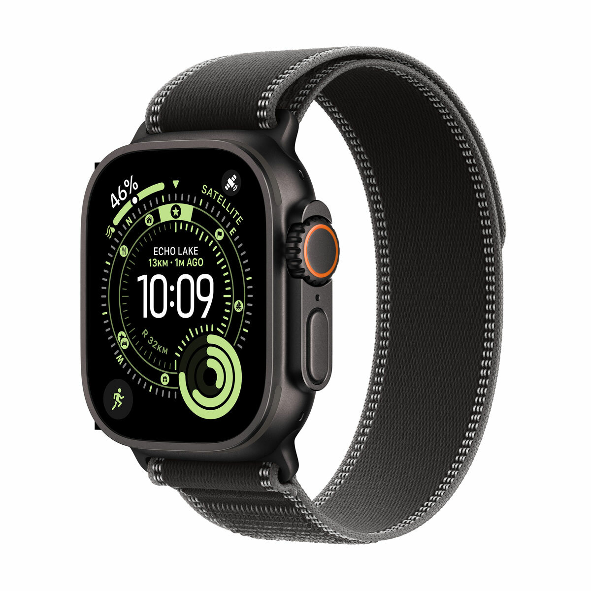 Buy Apple Watch Ultra 3 GPS + Cellular, 49mm Titanium Case with Black Charcoal Trail Loop at costco.co.uk