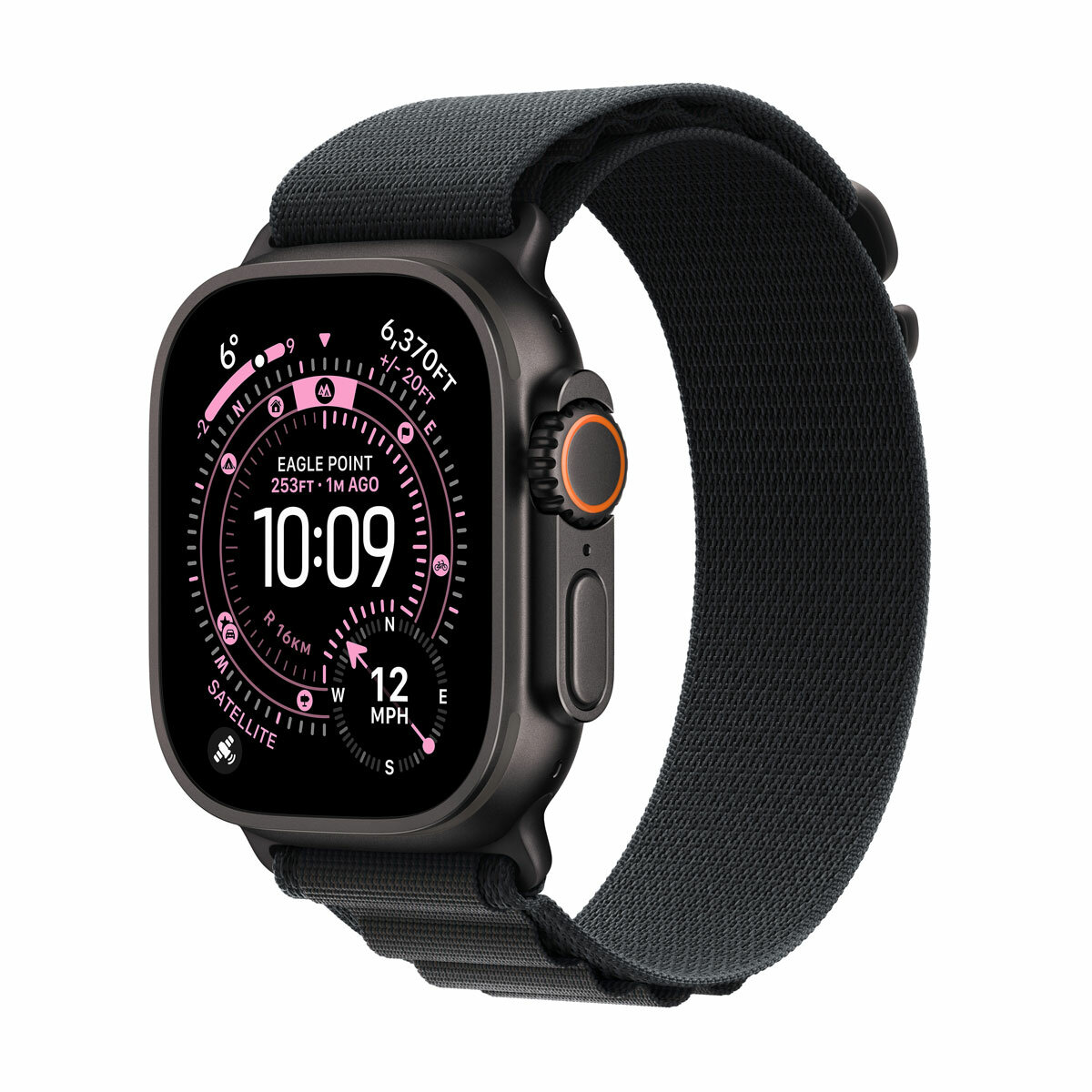Buy Apple Watch Ultra 3 GPS + Cellular, 49mm Titanium Case with Black Alpine Loop at costco.co.uk
