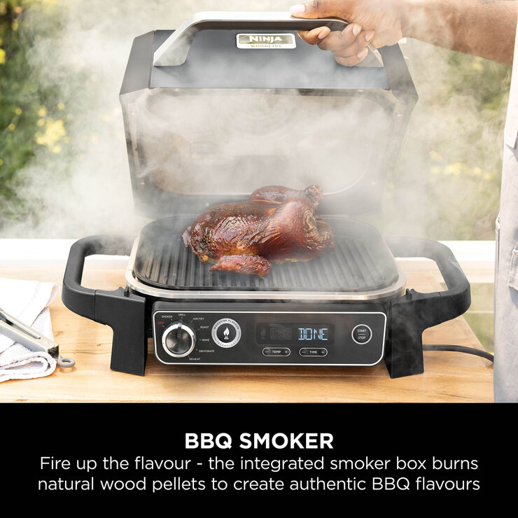 Lifestyle image showing grill used for bbq smokerimages Lifestyle image showing grill used for bbq smokerimages