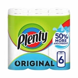 Plenty Mega Pack Original Kitchen Roll, 6 Pack images