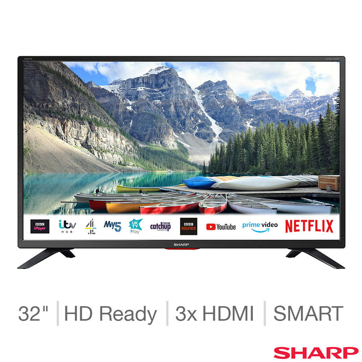 Sharp 1TC32BC5KH2FB 32 Inch HD Ready Smart TV Costco UK