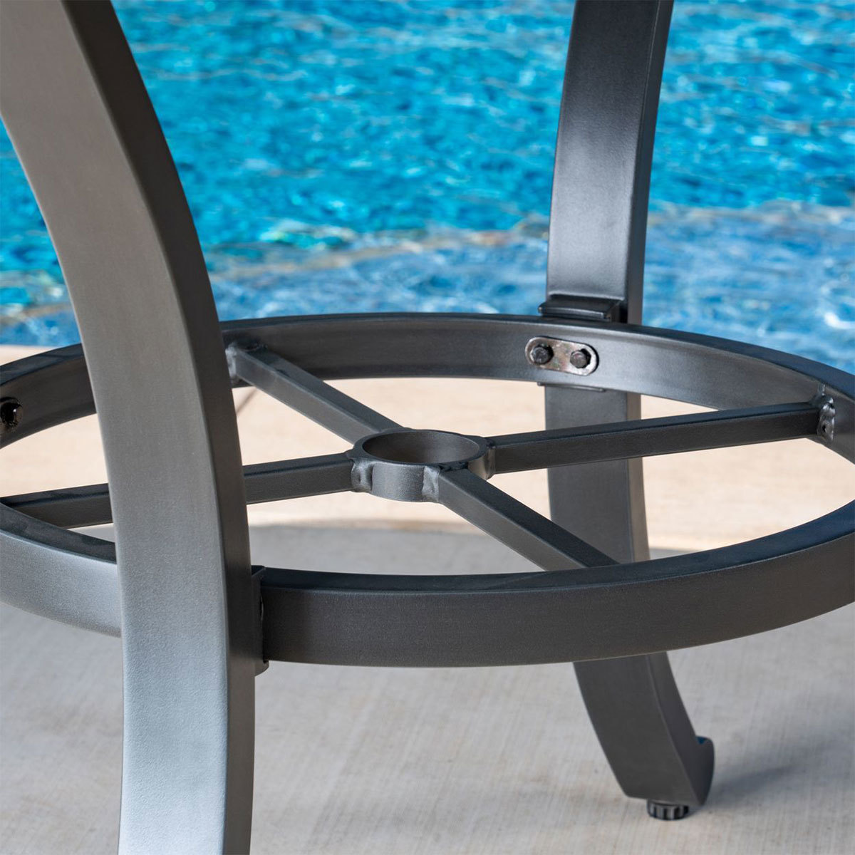 SunVilla Santa Fe 5 Piece Sling Dining Patio Set + Cover Costco UK