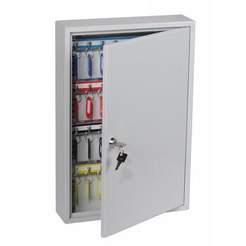 Phoenix Commercial KC0602K 64 Hook Key Cabinet with Key Lock