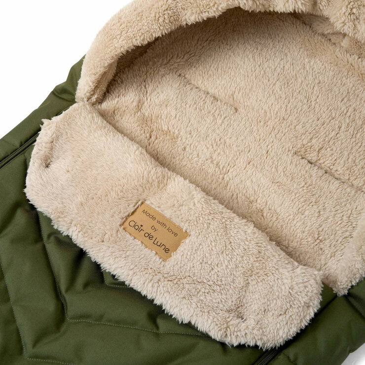 Clair De Lune Snug Universal Pushchair Footmuff, Green