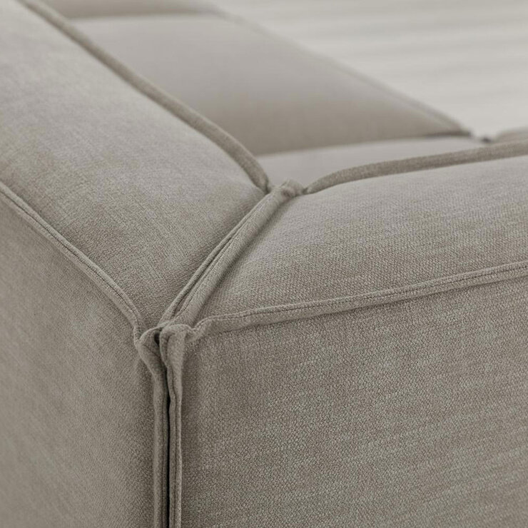 Swyft Model 08 Corner Sofa  in Pumice Linen