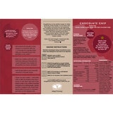 back of paack image of Box of Doughlicious Choc Chip Cokie Dough 12x40g