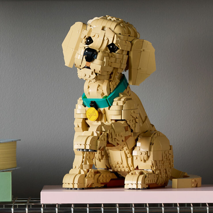 LEGO Icons Golden Retriever Puppy - Model 11384 (18+ Years)