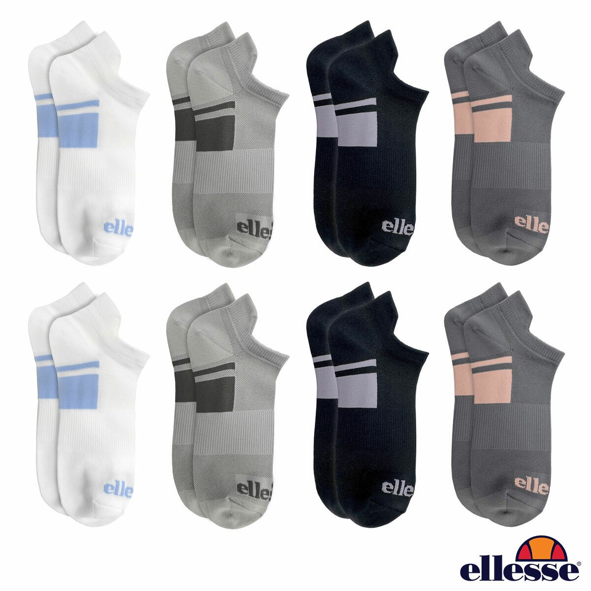Ellesse Sports Sock 8pk