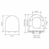 Tavistock Curve Open Back Toilet With Cistern And Seat Tavistock Curve Open Back Toilet With Cistern And Seat
