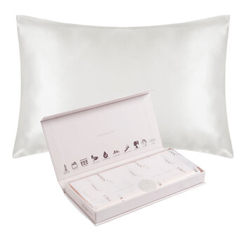 Cocoonzzz 100% Mulberry Silk Ivory Pillowcase