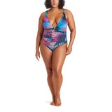 Rod Beattie Ladies Bleu Swimsuit in Tropical