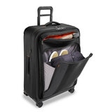 Briggs & Riley ZDX 74cm Large Expandable Spinner In Black