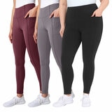 Mondetta Women's Ribbed Panel Tight Mondetta Women's Ribbed Panel Tight