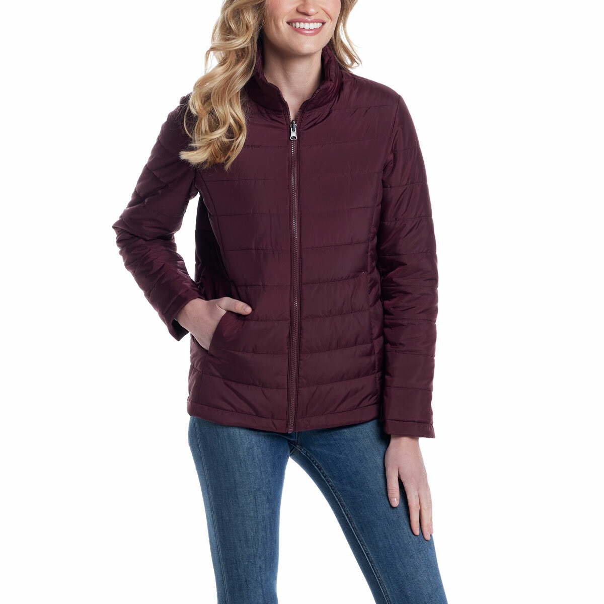 Weatherproof Women's 3 in 1 Systems Jacket in Purple