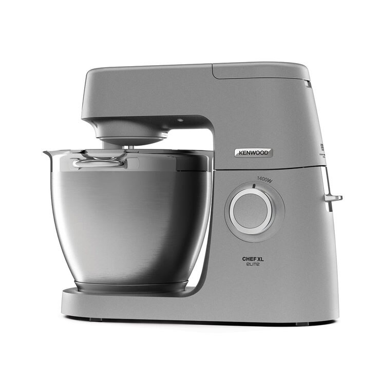 Kenwood Chef Elite XL Stand Mixer, 6.7L, KVL6100S + Pro Slicer