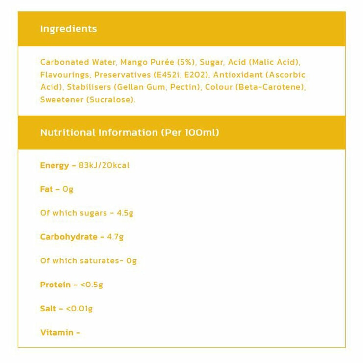 Nutritional Information
