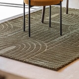 Gallery Saser Rug in 120 x 180 cm, Green