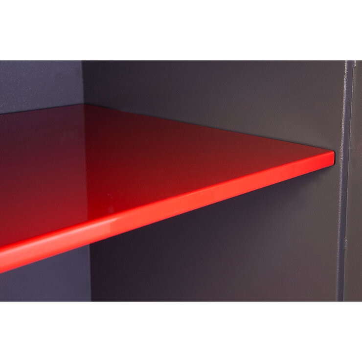 Close up image of inside of safe