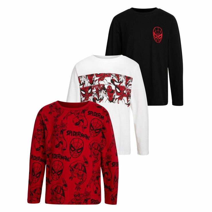Character Long Sleeve Tee 3pk Character Long Sleeve Tee 3pk