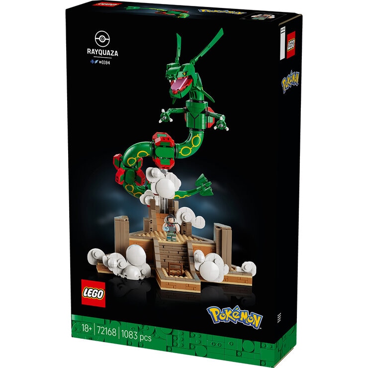 LEGO Pokémon Rayquaza - Model 72168 (18+ Years) LEGO Pokémon Rayquaza - Model 72168 (18+ Years)