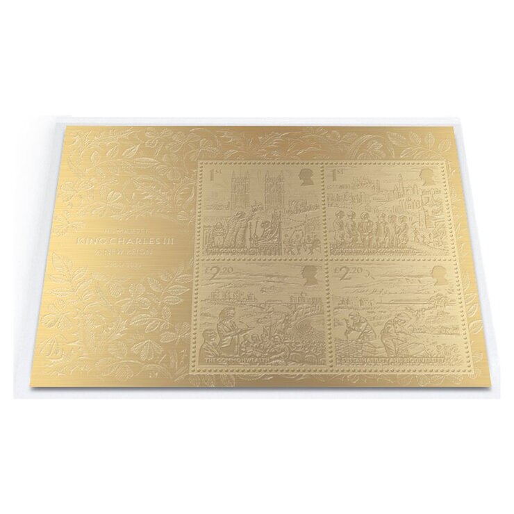 Buy Royal Mail Coronation Gold Stamps Image3 at Costco.co.uk Buy Royal Mail Coronation Gold Stamps Image3 at Costco.co.uk