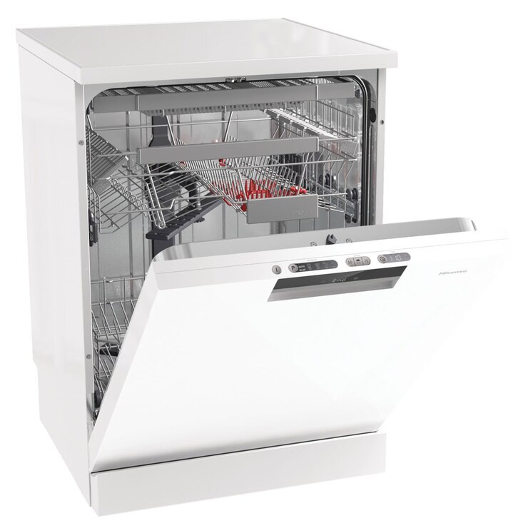 Hisense HS6130WUK, 16 Place Settings Dishwasher A+++ Rating in White