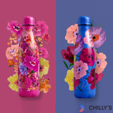 Chilly's Original 500ml Stainless Steel Water Bottle, 2 Pack