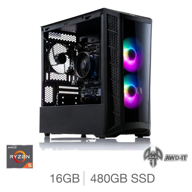 AWD-IT Ranger 4, AMD Ryzen 5, 16GB RAM, 480GB SSD, AMD Vega 10, Gaming