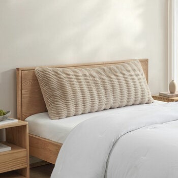 Casual Living Faux Fur Sand Body Pillow, 50 x 121 cm