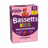 Bassetts Strawberry Multivitamin 3-6 Years, 5 x 30 Pack Bassetts Strawberry Multivitamin 3-6 Years, 5 x 30 Pack