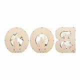 Light Up Wooden BOO Letters - Set of 3 Light Up Wooden BOO Letters - Set of 3